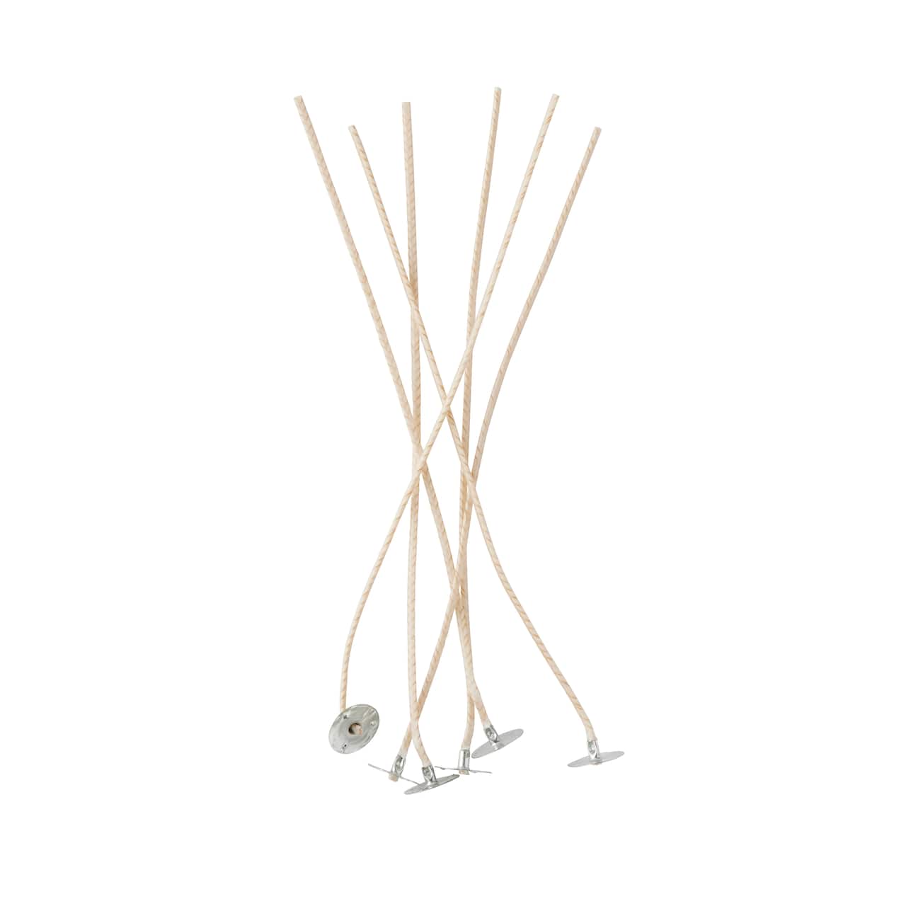 12 Packs: 6 ct. (72 total) 9" Flat Braid Wicks & Clips by Make Market®